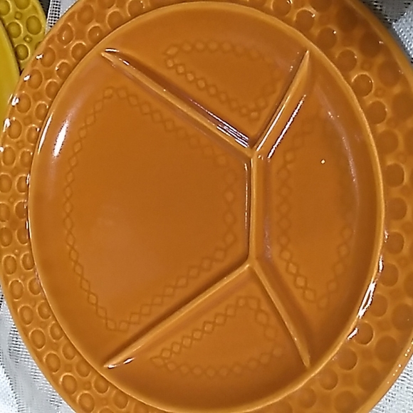 4-VINTAGE Manoir Craft Plates - Picture 3 of 9